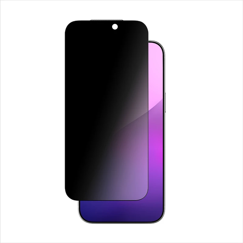 AmazingThing Apple iPhone 17 Pro Max Titan Privacy Parmak İzi Bırakmayan Temperli Cam Ekran Koruyucu