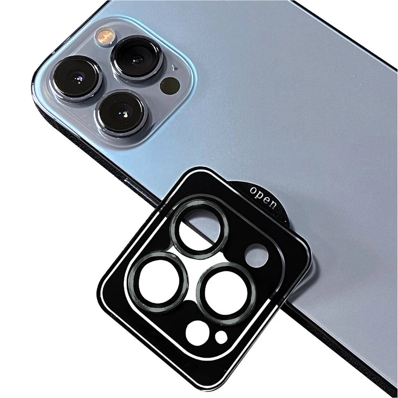 Zore CL-11 Apple iPhone 15 Pro / 15 Pro Max Safir Parmak İzi Bırakmayan Anti-Reflective Kamera Lens Koruyucu