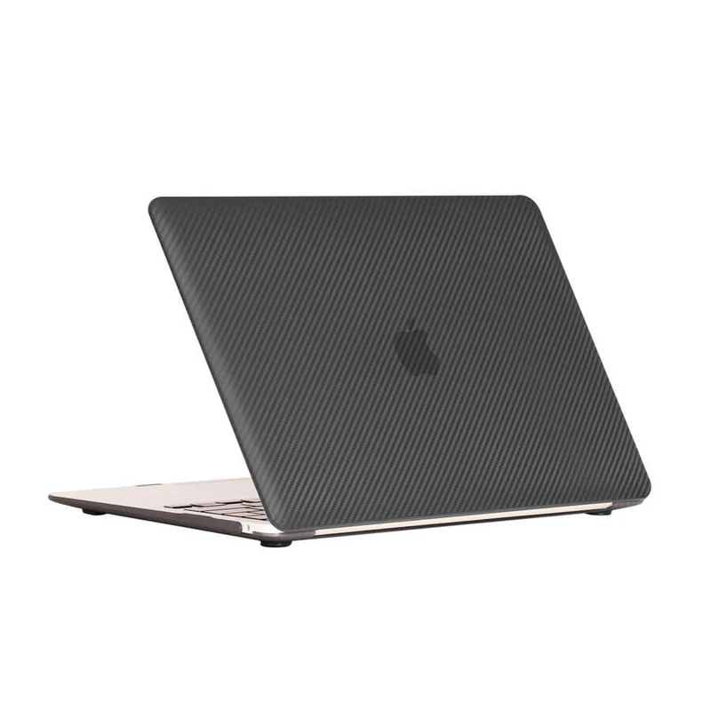 Zore MSoft Apple MacBook Pro 13.3 inç 2020 A2338 Karbon Fiber Tasarımlı Kılıf
