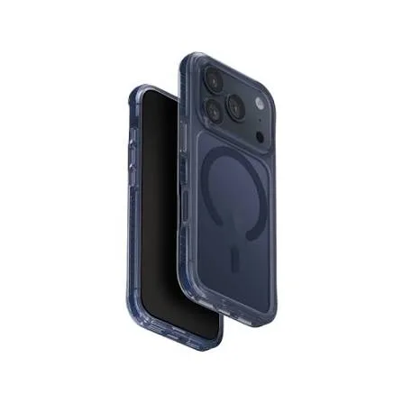 UNIQ Combat Apple iPhone 17 Pro Max MagClick Şarj Özellikli Mavi Kılıf