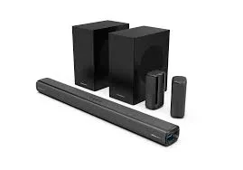 Powerology 5.2.4CH Dolby Atmos 615W Kablosuz Subwooferlı Siyah Soundbar