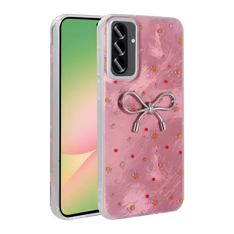 Zore Samsung Galaxy A56 Ponti Kamera Korumalı Figürlü Silikon Kılıf