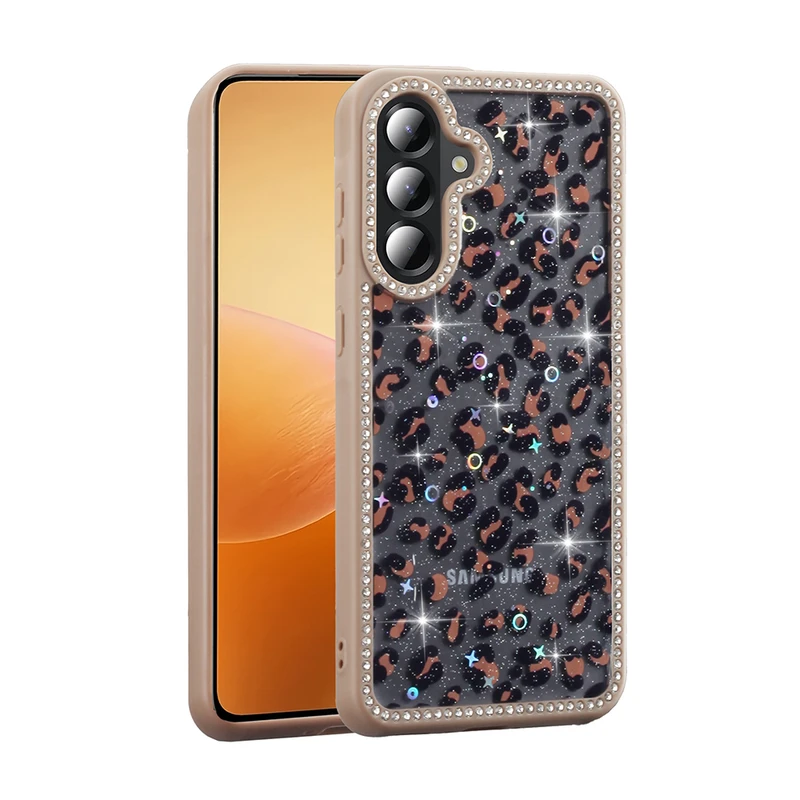 Zore Samsung Galaxy A56 Azra Taşlı ve Simli Kılıf