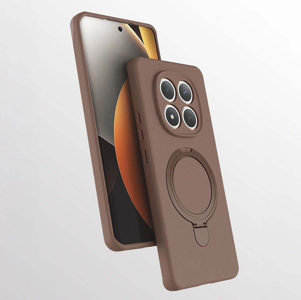 Zore Xiaomi Redmi Note 15 Pro 4G Samara M-Safe Şarj Özellikli Standlı Kılıf