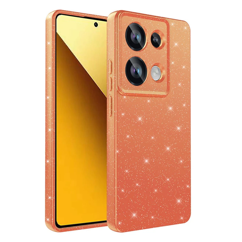 Zore Xiaomi Redmi Note 13 Pro 4G Koton Kamera Korumalı Simli Lüks Kılıf