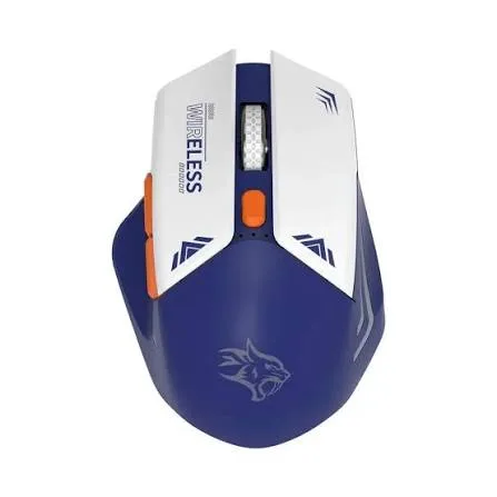 Porodo Gaming 2in1 2.4G Mavi Kablosuz Mouse
