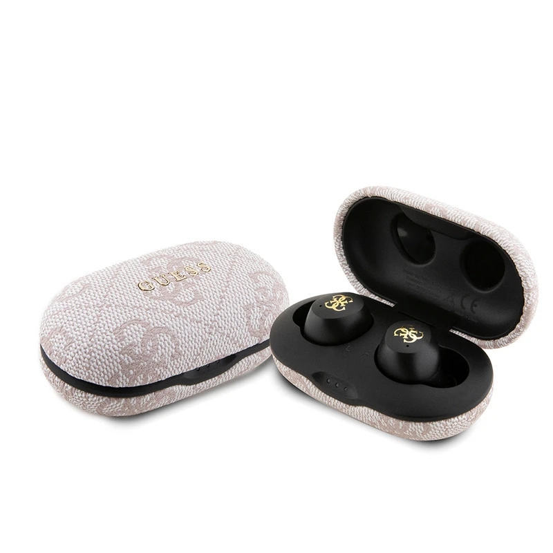 Guess Orjinal Lisanslı Klasik Metal Yazı Logolu TWS Bluetooth Kulaklık