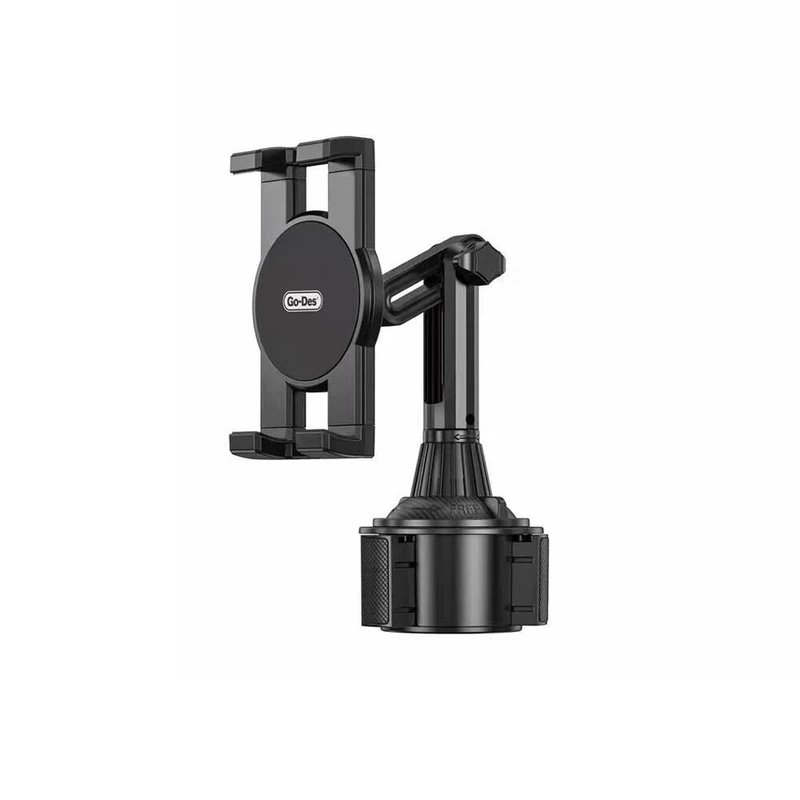 Go Des GD-HD313 360 Derece Oynar Başlıklı Bardaklık Tipi Araç İçi Telefon Tutucu