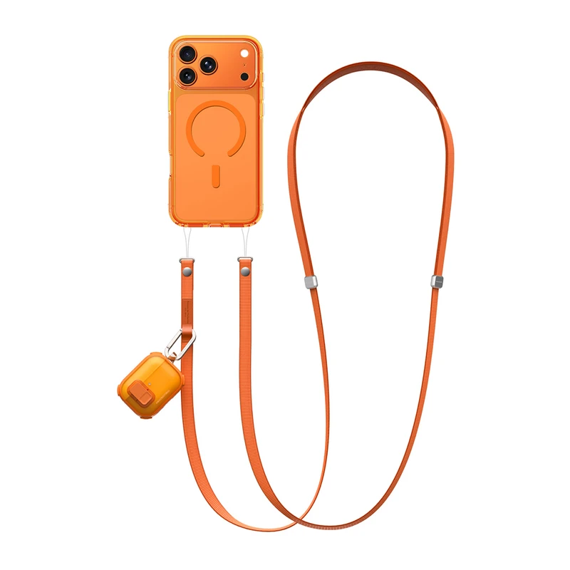 AmazingThing Titan Serisi Ayarlanabilir Manyetik Telefon ve AirPods Boyun Askı İpi
