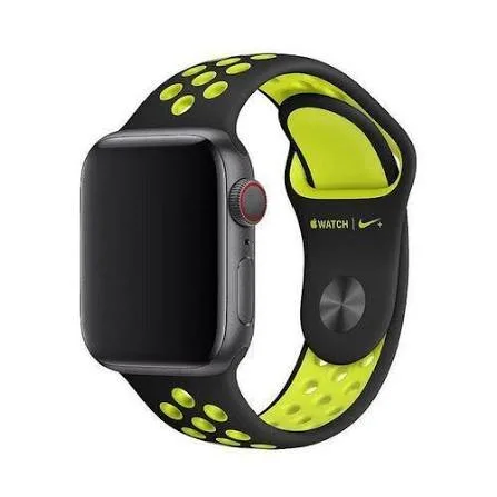 Apple 40mm Nike Spor Siyah Volt Kordon