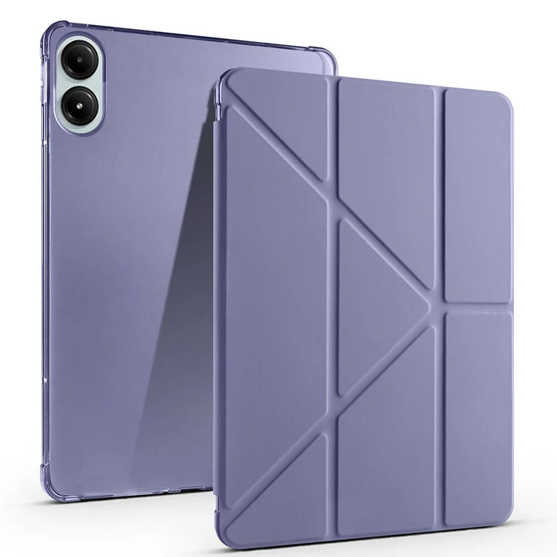 Zore Xiaomi Poco Pad Tri Folding Kalem Bölmeli Standlı Kılıf