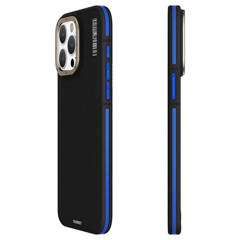 YoungKit 600D Apple iPhone 15 Pro Max M-Safe Şarjlı Kılıf