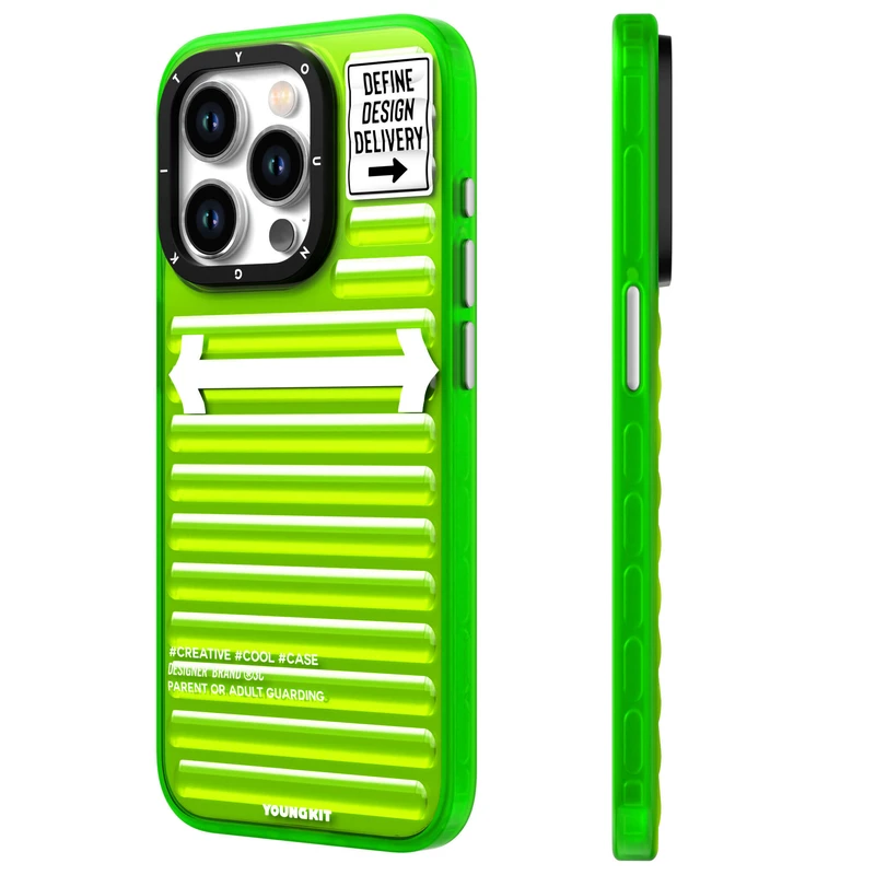 YoungKit Luggage FireFly Serisi Apple iPhone 15 Pro Max Kılıf