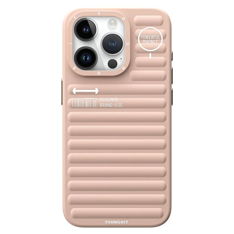 YoungKit Original Serisi Apple iPhone 15 Pro Max Mat Renkli Kılıf