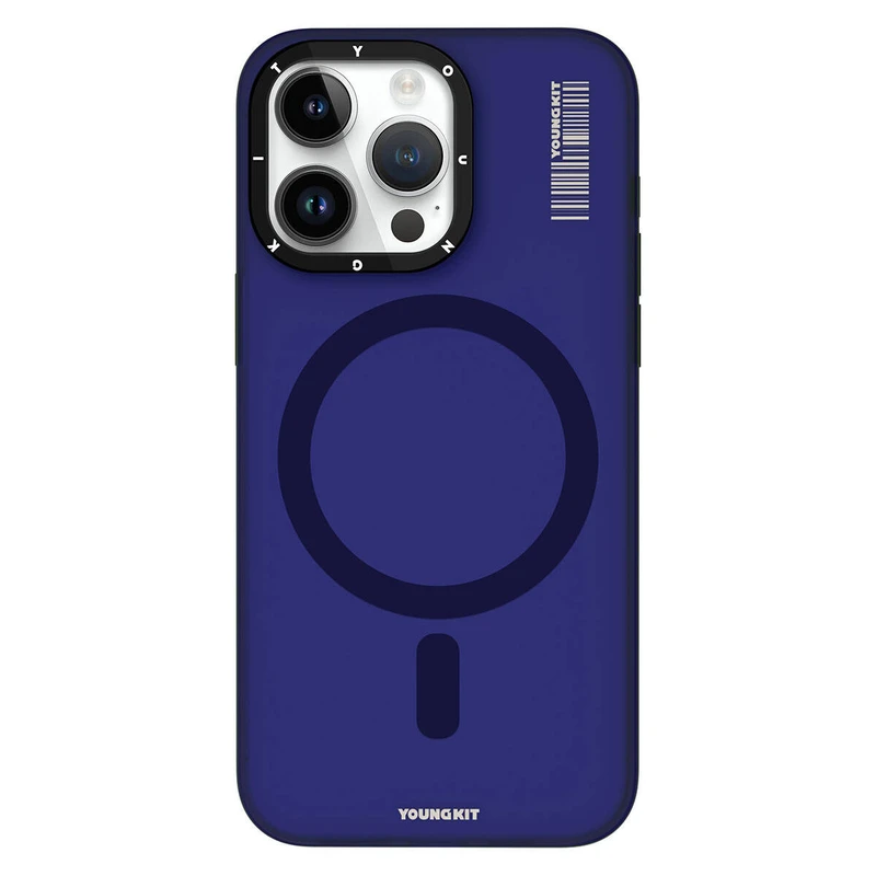 YoungKit Hidden Sand Serisi Apple iPhone 15 Pro Max M-Safe Şarjlı Kılıf