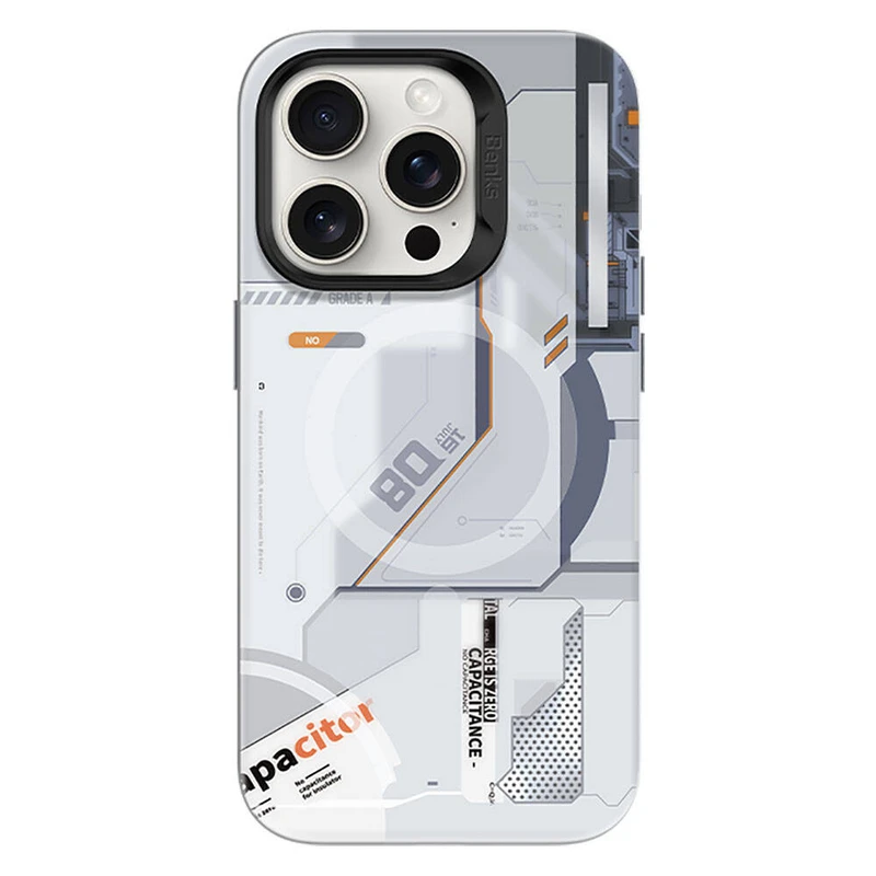 Benks Perspective M-Safe Mekanik Tasarımlı Apple iPhone 15 Pro Kılıf