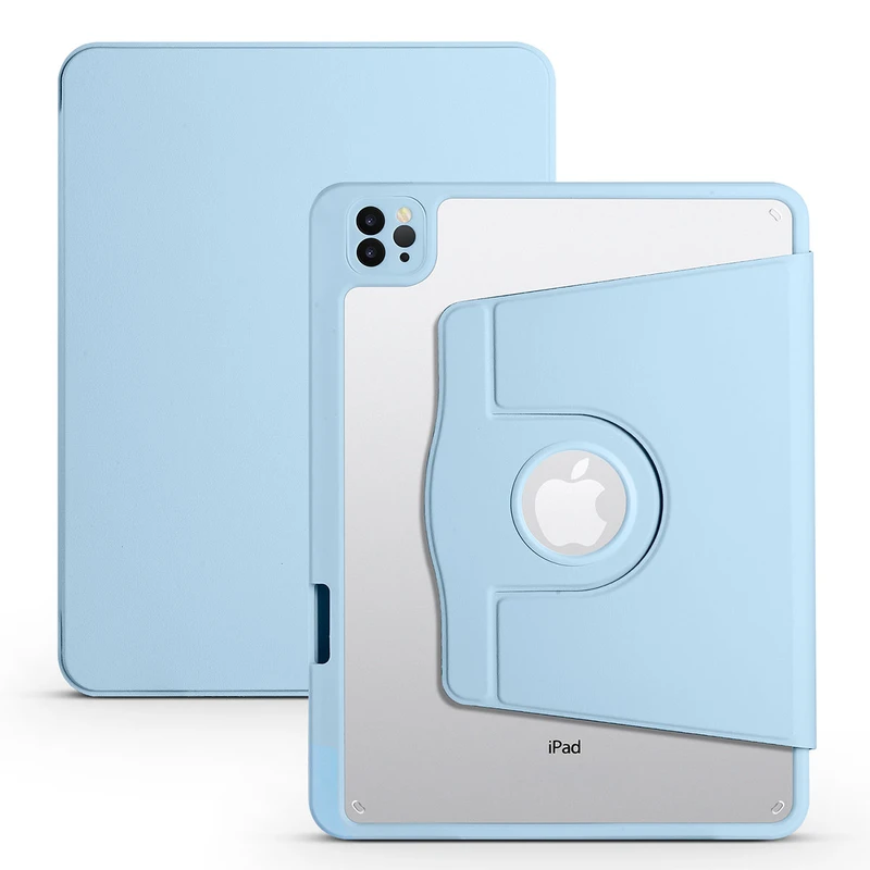 Zore Termik Apple iPad Air 11 2024 Kalem Bölmeli Dönebilen Standlı Kılıf