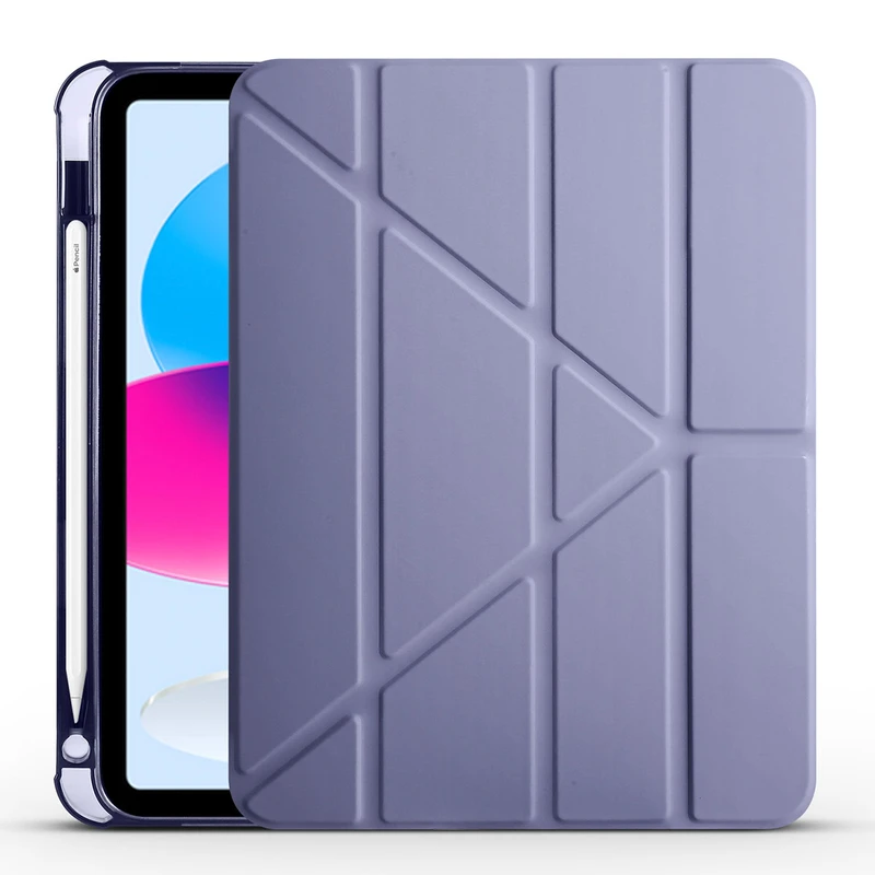 Zore Tri Folding Apple iPad 11.Nesil 2025 Kalem Bölmeli Standlı Kılıf