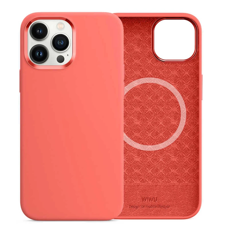 Wiwu M-Safe Apple iPhone 13 Pro Max Magnetic Silikon Kılıf