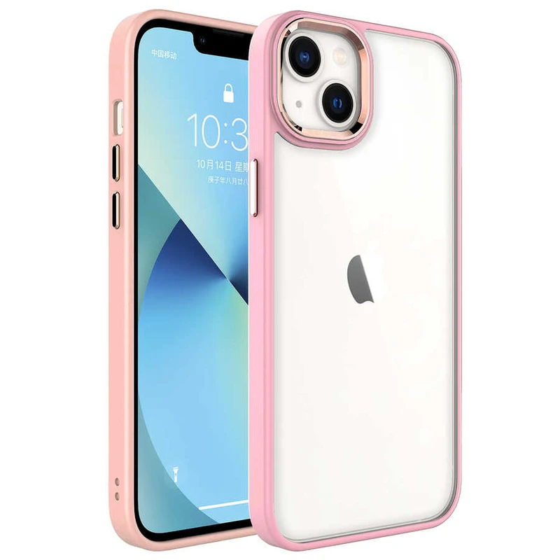 Zore Apple iPhone 14 Krom Kılıf