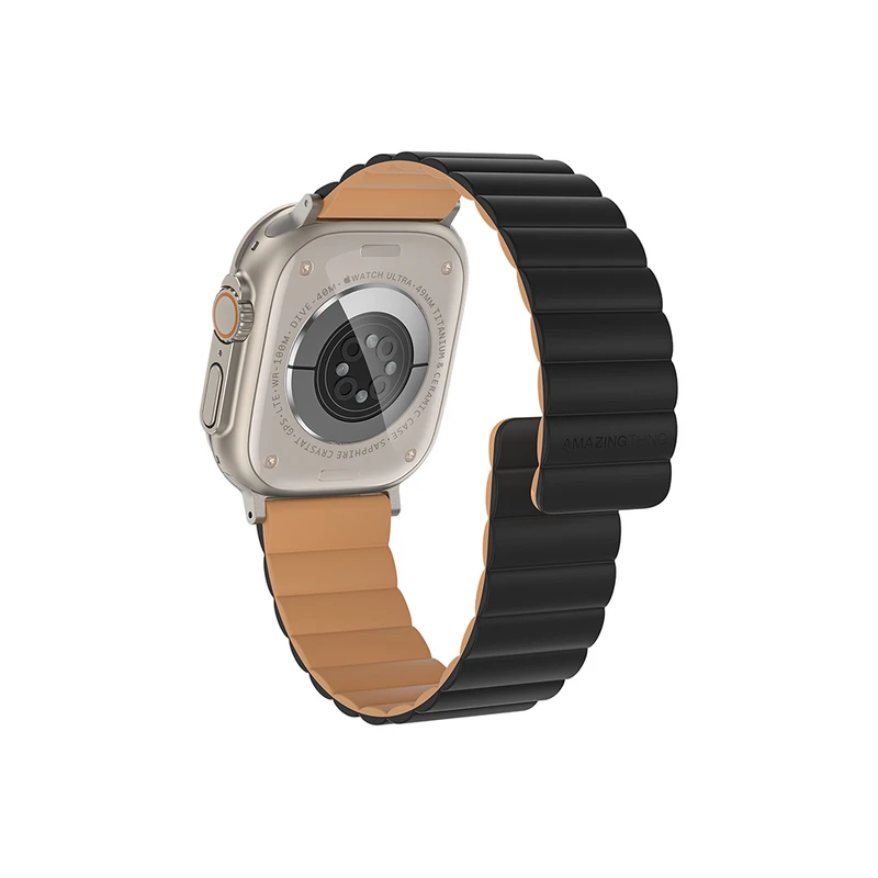 AmazingThing Smoothie Mag Apple Watch 49mm Gri Kordon