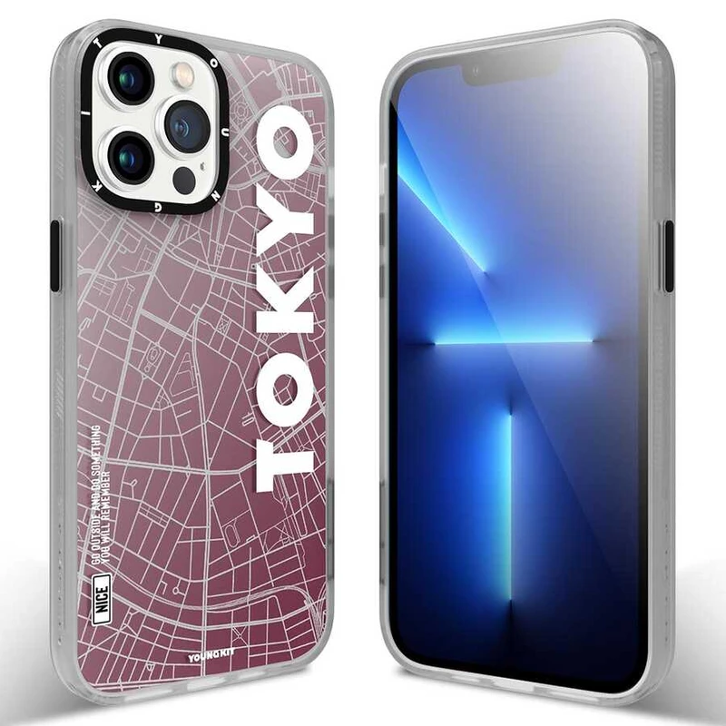 Youngkit World Trip Serisi Apple iPhone 13 Pro Kılıf