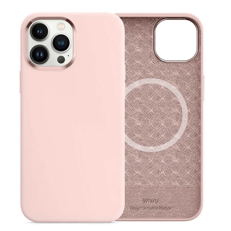 Wiwu M-Safe Apple iPhone 13 Pro Magnetic Silikon Kılıf