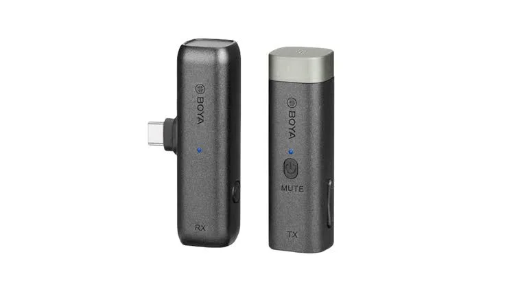 Boya BY-WM3U 2.4GHz Kablosuz Yaka Mikrofonu