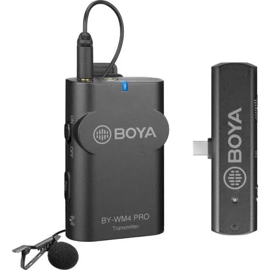Boya BY-WM4 Pro-K5 Kablosuz Yaka Mikrofonu