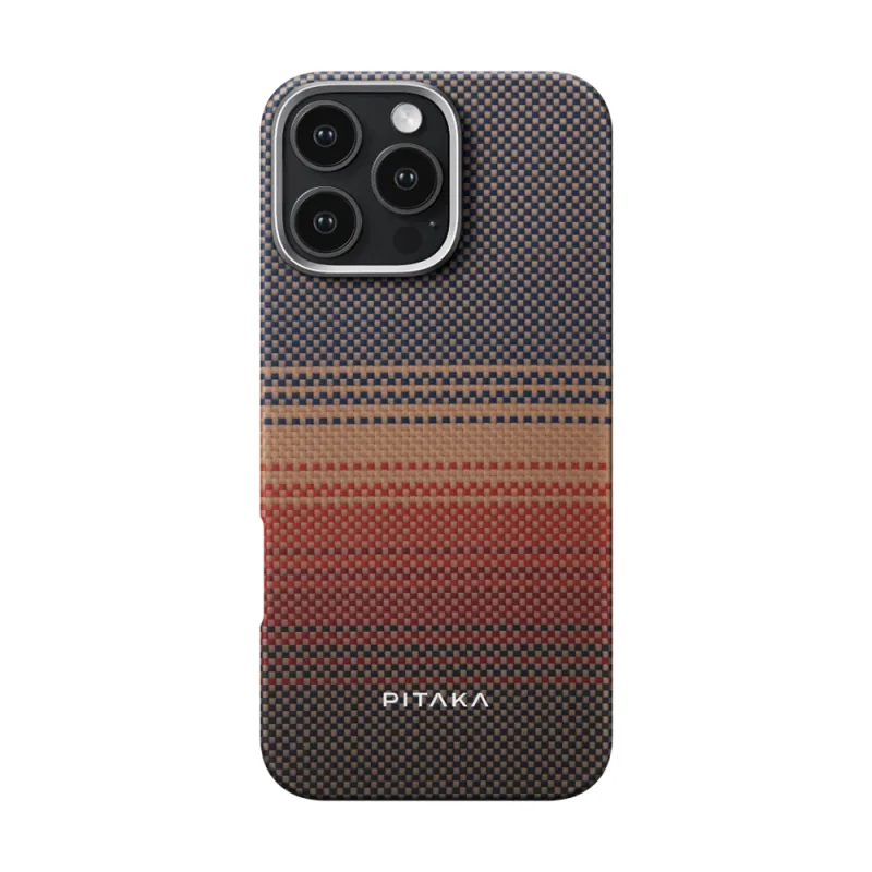 Pitaka Apple iPhone 16 Pro Max Fiber Tactile Woven Çok Renkli Kılıf