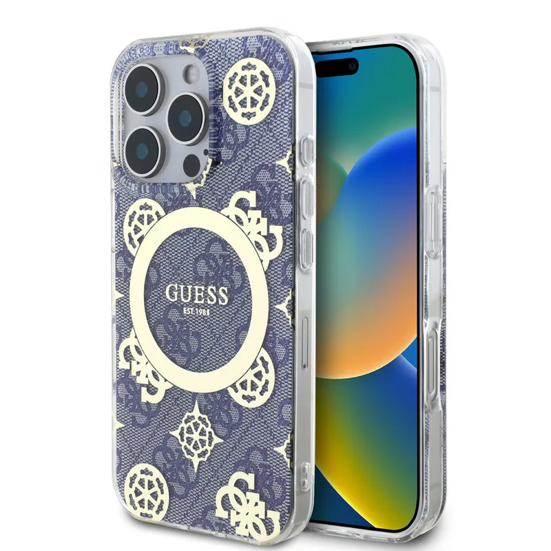 Guess Orjinal Lisanslı Apple iPhone 16 Pro Max Kılıf