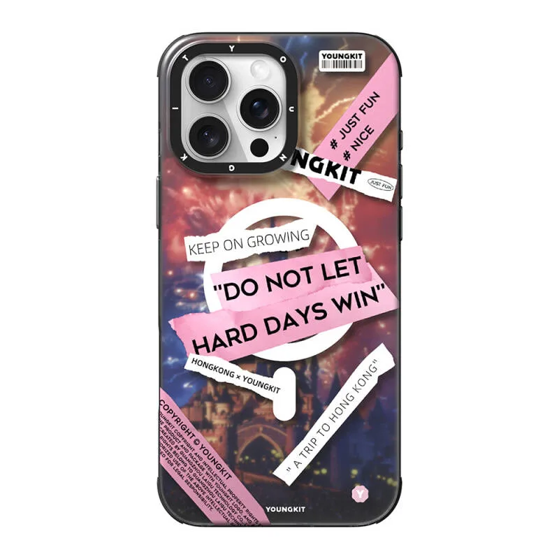 Youngkit A-City Serisi M-Safe Şarj Özellikli Apple iPhone 16 Pro Max Kılıf