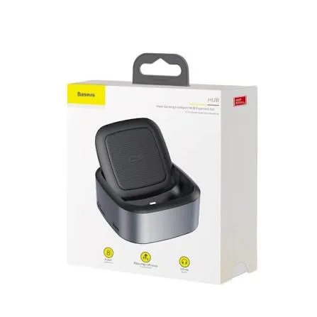 Baseus Mate Docking Intelligent Hub Uzatma Prizli USB Hub