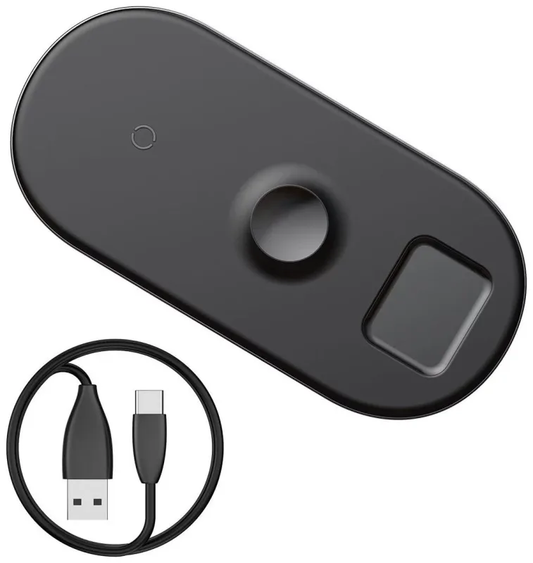 Baseus 3in1 Kablosuz Şarj Aleti