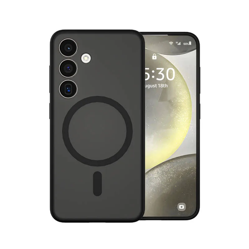 Wiwu FGG-024 Samsung Galaxy S24 M-Safe Şarjlı Lekelere Dayanıklı Kılıf