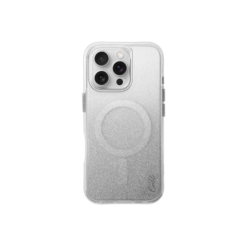 Coehl Lumino Apple iPhone 16 Pro M-Safe Şarjlı Simli Askı Aparatlı Kılıf