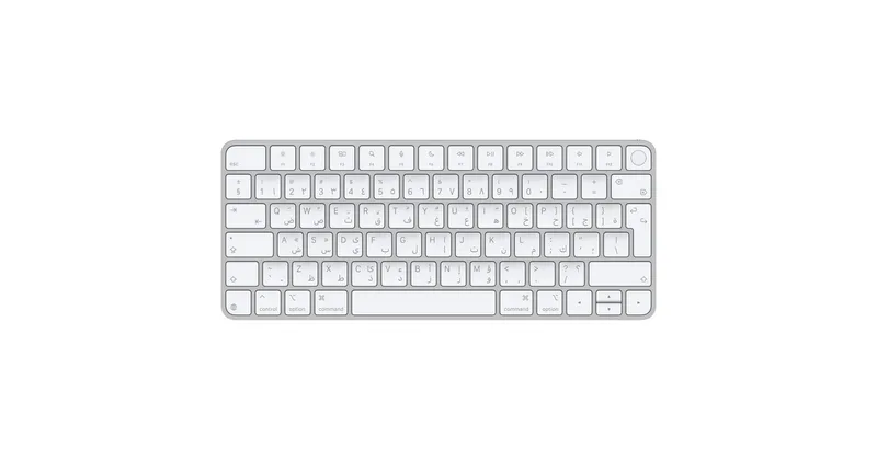 Apple Magic Keyboard Touch ID USB-C Beyaz Klavye