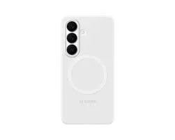 Samsung Galaxy S26 Silicone Magnet Beyaz Kılıf