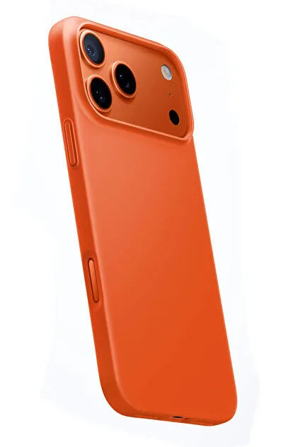 Apple iPhone 17 Pro SlimFit Magsafe Kılıf - Turuncu