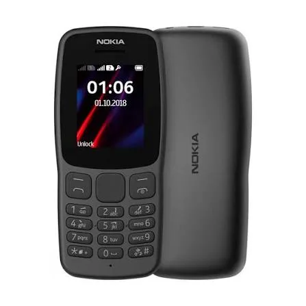Nokia 106 4G Dual SIM Siyah Cep Telefonu