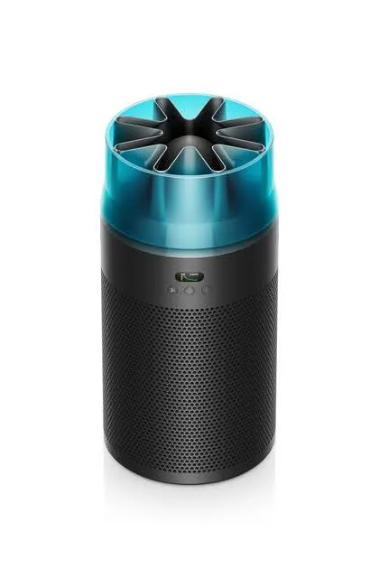 Dyson Hushjet™ Kompakt Hava Temizleyici Siyah Turkuaz HJ10