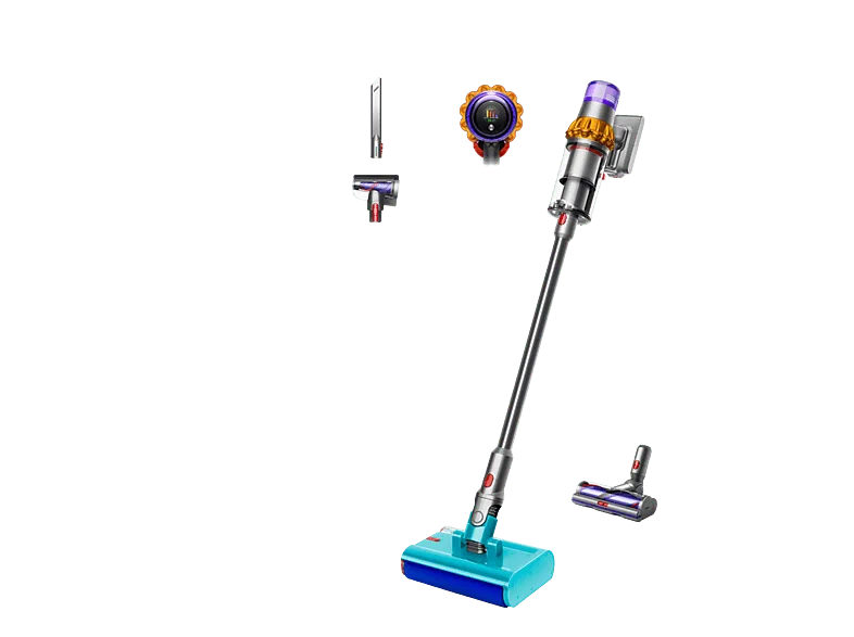 DYSON V15s Detect Submarine™ Islak&Kuru Dikey Süpürge Sarı/Nikel