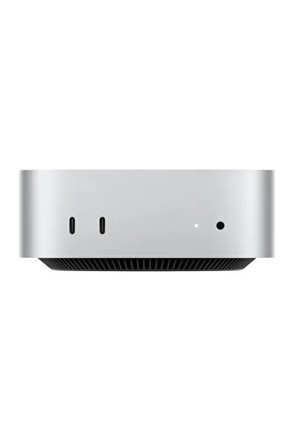 Apple M4 çipli (10 çekirdekli CPU/GPU), 16GB RAM ve 256GB SSD'ye sahip yeni nesil Mac mini