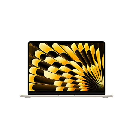 Apple MacBook Air Laptop 13.6-Inch M5 Chip 10-Core CPU 8-Core GPU 16GB RAM 512GB SSD in Starlight