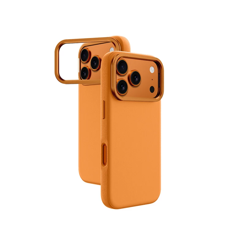 AmazingThing Glamour AllSkin Apple iPhone 17 Pro Max Turuncu Kılıf