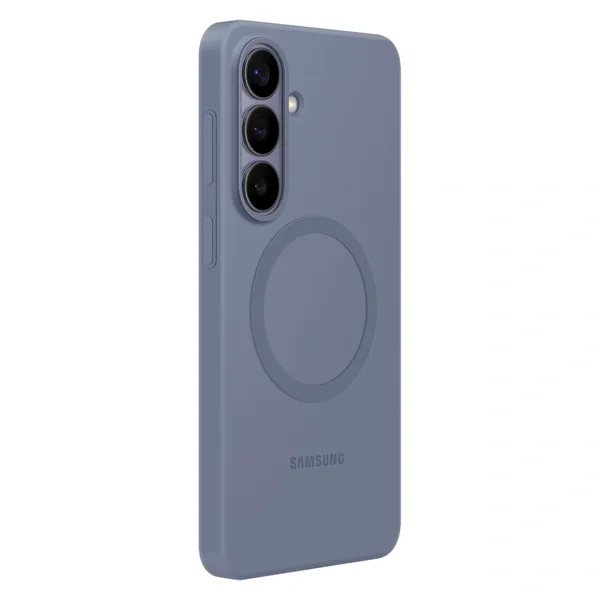 Samsung Silikon Manyetik Kılıf Galaxy S26 MagSafe Uyumlu - Mor