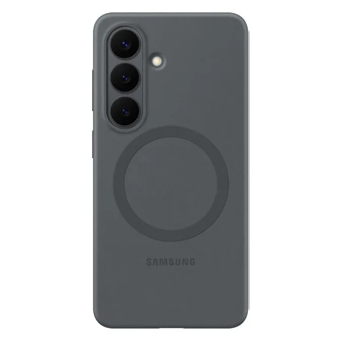 Samsung Galaxy S26 Silikon Manyetik Kılıf - Siyah