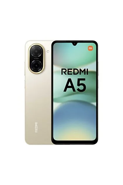 Xiaomi Redmi A5 Dual SIM 3GB RAM, 64GB 4G, Sandy Gold Akıllı Telefon