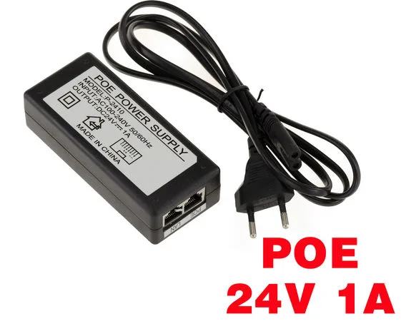 POE AC/DC Adapter Model: CTL-PE24A1 24V 1A