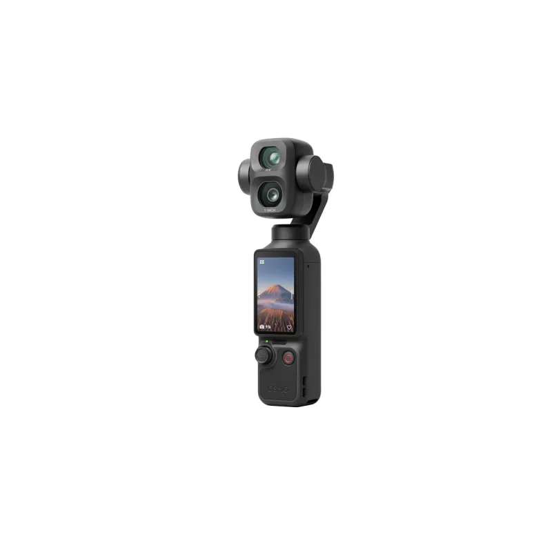 DJI Osmo Pocket 4P Çift Lensli 4K Cep Gimbal Kamera (Vlog Seti) - Siyah